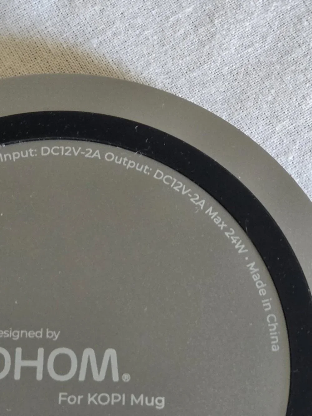 OHOM for KOPI Mug Wireless Charger Pad for Phones and Mug